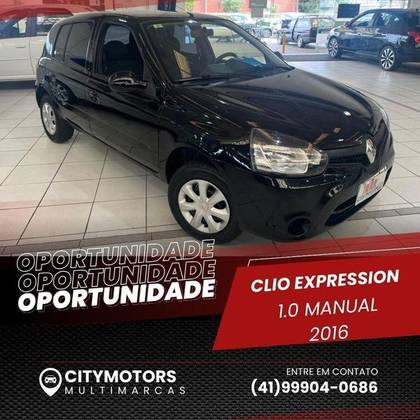 RENAULT CLIO 1.0 EXPRESSION 16V FLEX 4P MANUAL